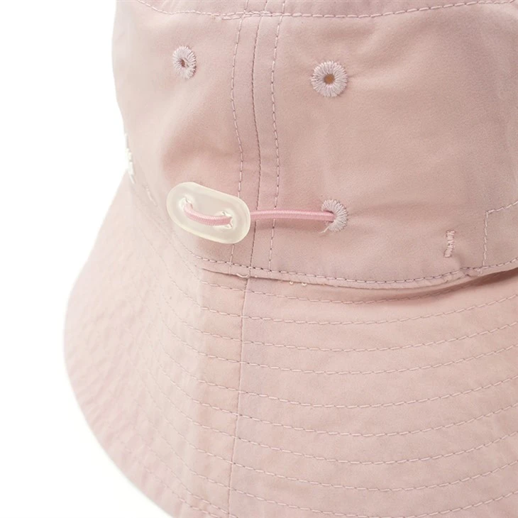 Pink Polester Bucket Hats Pink Polester Bucket Hats