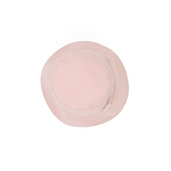 Pink Polester Bucket Hats Pink Polester Bucket Hats
